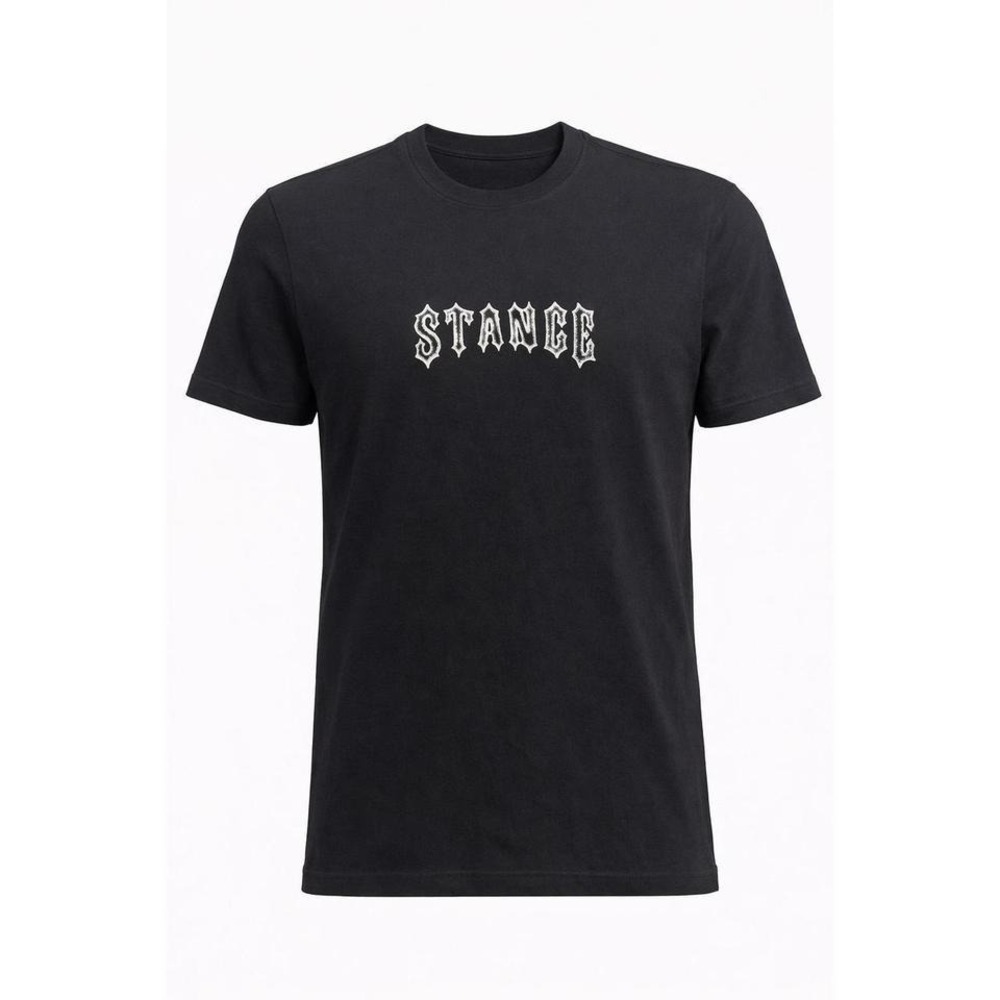 NWOT Stance Crew Streetwear Goth Graphic Heart Thorns Short Sleeve Shirt S‎
